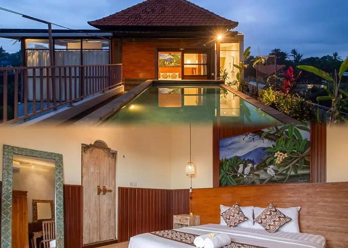 Exclusive Rooftop Romantic Private Place With Private Pool Pakis Kutuh Ubud