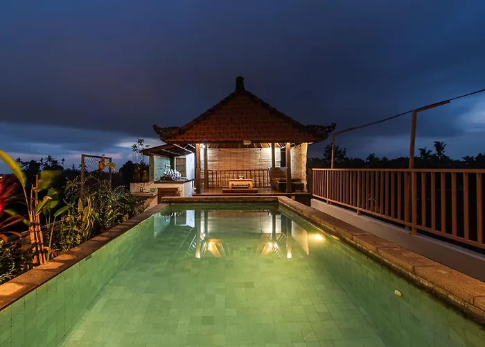 Exclusive Rooftop Romantic Private Place With Private Pool Pakis Kutuh 3* Ubud