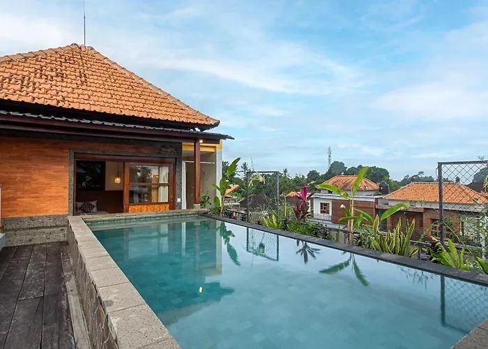Exclusive Rooftop Romantic Private Place With Private Pool Pakis Kutuh Maison d'hôtes Ubud