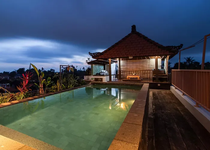 Exclusive Rooftop Romantic Private Place With Private Pool Pakis Kutuh Maison d'hôtes Ubud